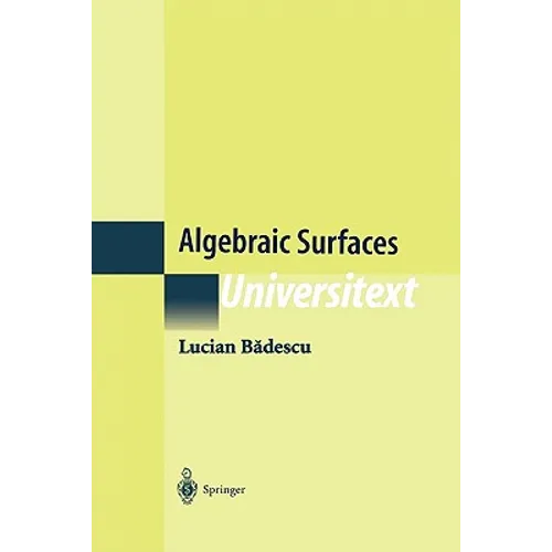Algebraic Surfaces - Paperback
