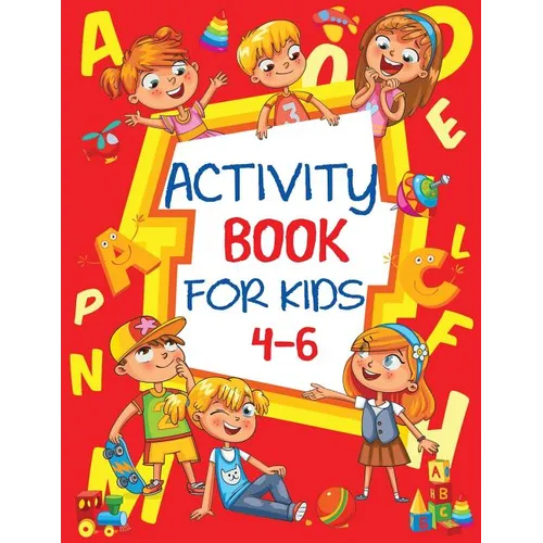 Activity Book for Kids 4-6 - Paperback