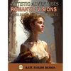 Romantic Visions: A Coloring Book for Adults: Rediscovering Romanticism Through Coloring - Paperback