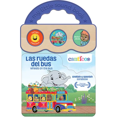 Canticos Las Ruedas del Bus / Wheels on the Bus (Bilingual) - Board Book