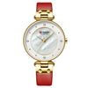 Women's Luxury Watches In Excellent Background And Zircon Designs Business Style Wristwatch Perfect Gift For Her