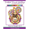 Faithful French Bulldogs: A Frenchie Dog Colouring Book for Adults - Paperback