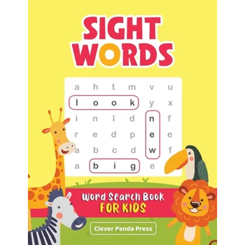 Sight Words Word Search Book for Kids: High-Frequency Words Activity Book - Dolch Sight Words Puzzles for Second and Third Graders - Paperback