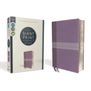 Niv, Giant Print Compact Bible, Leathersoft, Purple, Red Letter Edition, Comfort Print - Imitation Leather