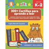 300+ Cartillas para aprendo a leer - Juegos educativos lectoescritura actividades montessori bebe 2 5 años: Lecturas CORTAS y RÁPIDAS para niños de Pr - Paperback