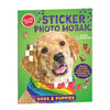 Sticker Photo Mosaic: Dogs & Puppies - Hardcover