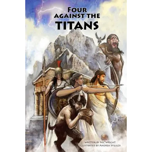 Four Against the Titans: Greek mythology pen-and-paper solo adventure game - Paperback