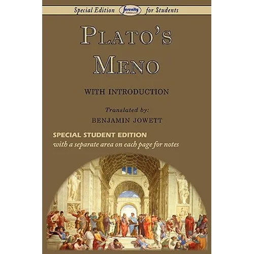 Meno (Special Edition for Students) - Paperback
