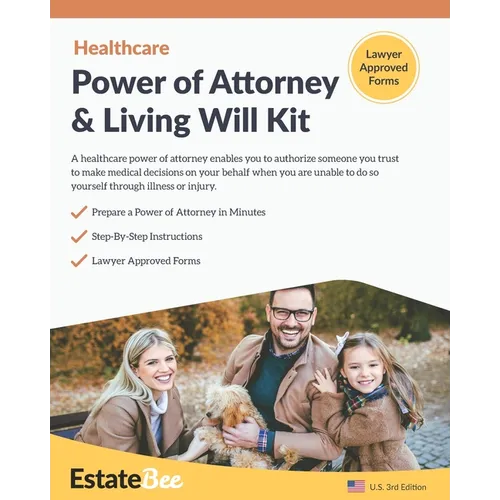 Healthcare Power of Attorney & Living Will Kit: Prepare Your Own Healthcare Power of Attorney & Living Will in Minutes.... - Paperback