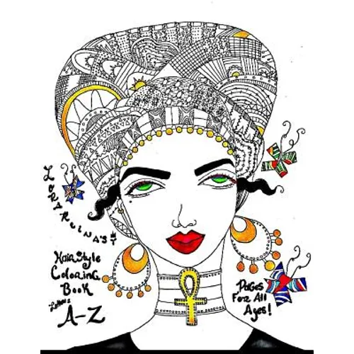 Lora Reina's Alphabet of Hair Styles Coloring Book - Paperback