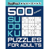 500 Expert Sudoku Puzzles for Adults (with answers) - Paperback