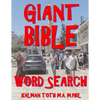 Giant Bible Word Search: 133 Extra Large Print Inspirational Themed Puzzles - Paperback