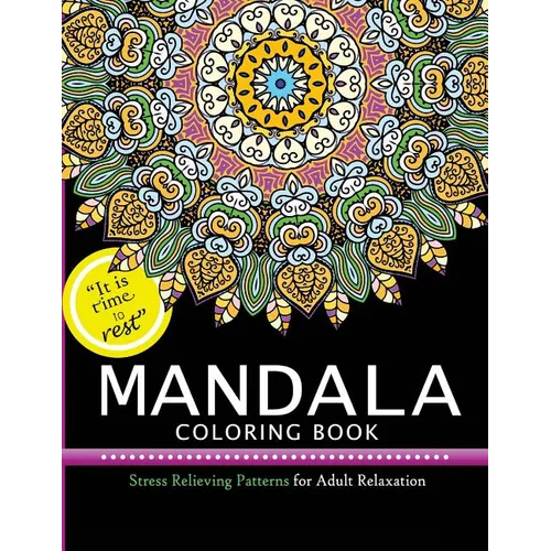 Mandala Coloring Books: Stress Relieving Pattern for Adult, Boys, and Girls - Paperback