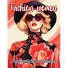 Fashion woman coloring book for inmates - Paperback