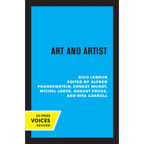 Art and Artist - Paperback