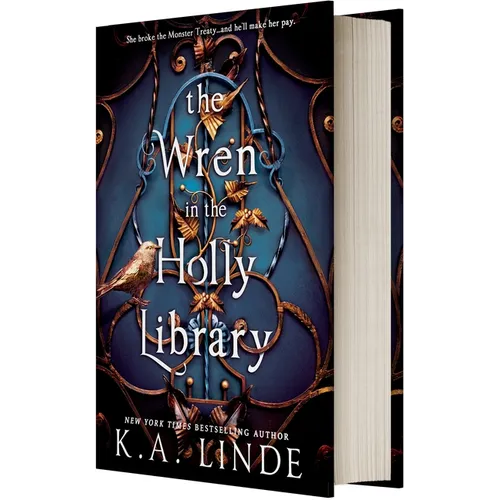 The Wren in the Holly Library (Standard Edition): An Enemies-To-Lovers Romantasy in a Post-Monster-War New York City - Hardcover