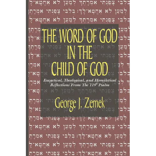 The Word of God in the Child of God - Paperback