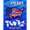 Let's Color America: A Stars & Stripes Coloring Book of Maps of the United States - Paperback