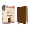 Nrsvue, Holy Bible with Apocrypha, Leathersoft, Brown, Comfort Print - Imitation Leather
