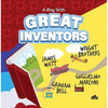A Day With Great Inventors: Alexander Graham Bell, Marconi, Wright Brothers and James Watt - Paperback