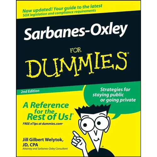Sarbanes-Oxley for Dummies - Paperback