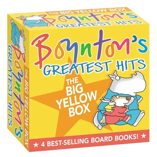 Boynton's Greatest Hits the Big Yellow Box (Boxed Set): The Going to Bed Book; Horns to Toes; Opposites; But Not the Hippopotamus - Boxed Set