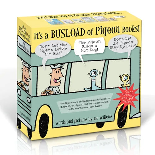 A Busload of Pigeon Books: Great for Holiday Gifting! - Hardcover