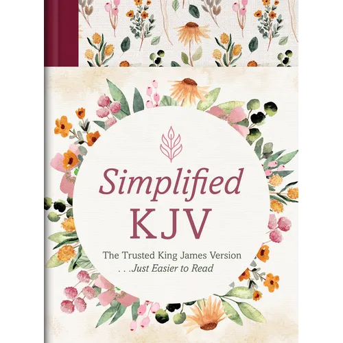 The Barbour Simplified KJV [Wildflower Medley] - Hardcover