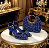 Latest Italian Ladies Shoes and Bag Set EDS42