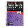 Large Print Word Search Puzzles Purple: More Than 200 Puzzles to Complete - Spiral