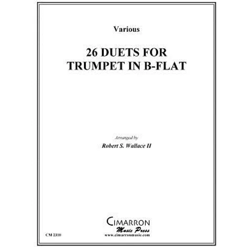26 Duets for Trumpets in B-Flat - Paperback
