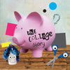 The Collage Story: A fun rhyming picture book about five silly shapes, Mr. Scissors and Mrs. Glue. - Paperback