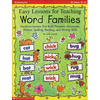 Easy Lessons for Teaching Word Families: Hands-On Lessons That Build Phonemic Awareness, Phonics, Spelling, Reading, and Writing Skills - Paperback