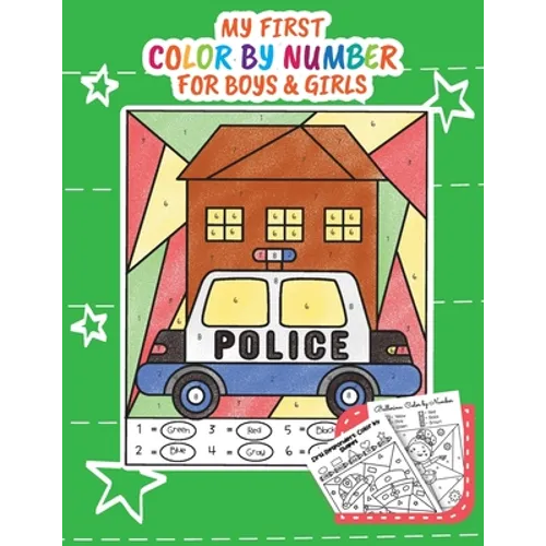 My First Color by Number for boys and girls: Fun for boys and girls, Educational Worksheets - Paperback