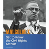 Malcolm X: Get to Know the Civil Rights Activist - Paperback