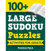 100+ Large Sudoku Puzzles: Activities For Adults - Paperback