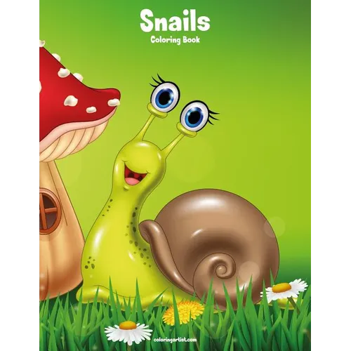 Snails Coloring Book 1 - Paperback