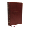 Nkjv, Reference Bible, Super Giant Print, Leathersoft, Brown, Red Letter Edition, Comfort Print: Holy Bible, New King James Version - Imitation Leather