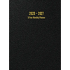 2023 - 2027 5-Year Monthly Planner: 60-Month Calendar (Black) - Large - Hardcover