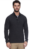 Plainview Mock Neck Sweater - Charcoal