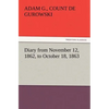 Diary from November 12, 1862, to October 18, 1863 - Paperback