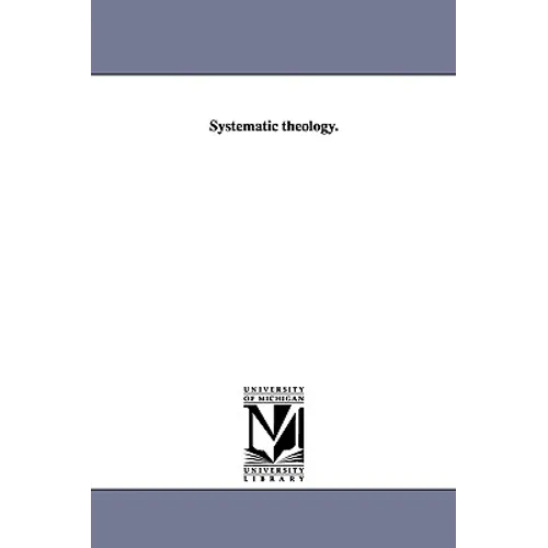Systematic theology. - Paperback