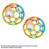 Soft Baby Grasping Rattle Ball | Sensory Development Toy with Bell for 0-24 Months