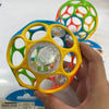 Soft Baby Grasping Rattle Ball | Sensory Development Toy with Bell for 0-24 Months