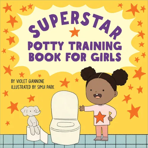 Superstar Potty Training Book for Girls - Paperback