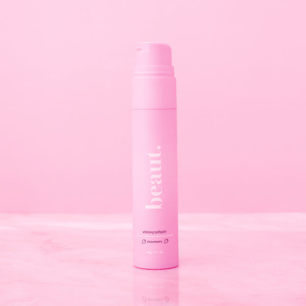 strawberry whitening toothpaste