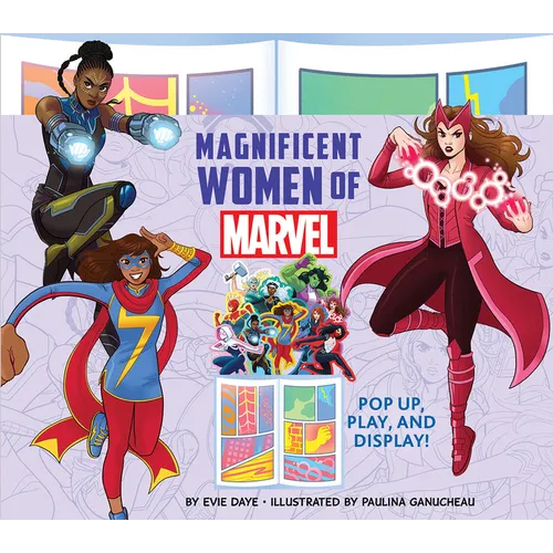 Magnificent Women of Marvel: Pop Up, Play, and Display! - Hardcover