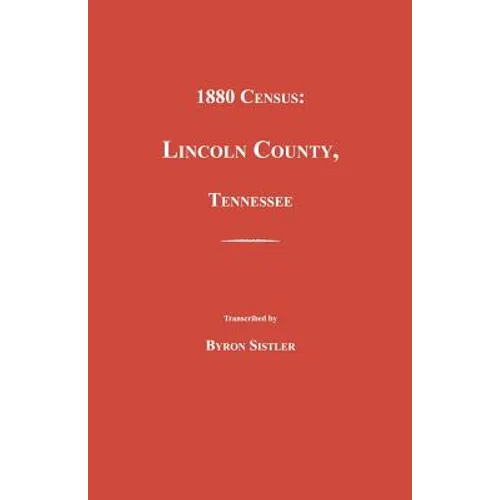 1880 Census, Lincoln County, Tennessee - Paperback