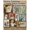 Vintage Christmas Cross Stitch Pattern Collection: Black & White Charts - Paperback