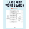 Large Print Word Search Puzzles: 60 Large Print Word Search Puzzles with Solutions - Paperback